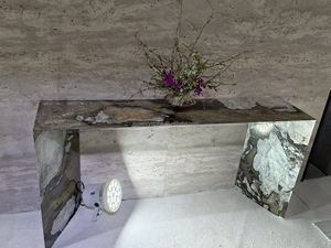 Mármol Natural Calacatta Iron White, Mármol Le Pell Brasilia Grey, Baldosas para Piso y Pared, Encimeras, Islas, Mármol Saint Bernard - Product Image 3