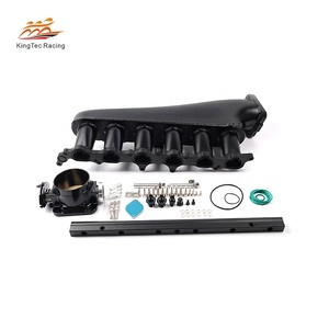Collecteur d'admission Performance Billet Aluminium 2JZ pour moteur <span class=keywords><strong>Toyota</strong></span> Supra Lexus IS <span class=keywords><strong>300</strong></span> 2JZ-GE VVTI - Product Image 3