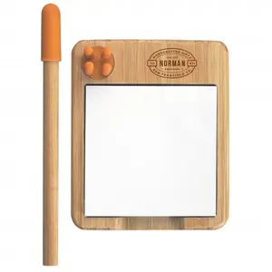 Juego de escritorio magnético de bambú, dispositivos personalizados - Product Image 3