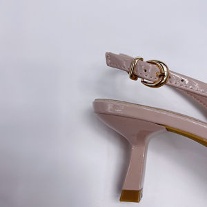Nouvelles Escarpins à Plateforme Argentée 2025, Sandales Pointues Beige Rétro Été Africaines à Talons Hauts pour Femmes - Product Image 2