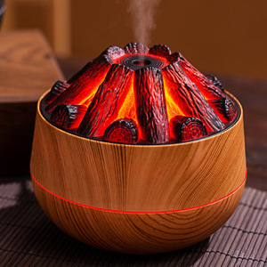 300ml Volcano Portable Electric Air Humidifier USB Cool Mist <b>Oil</b> <b>Diffuser</b> with Led Night Light for Home and Hotel Aromatherapy - Product Image 3