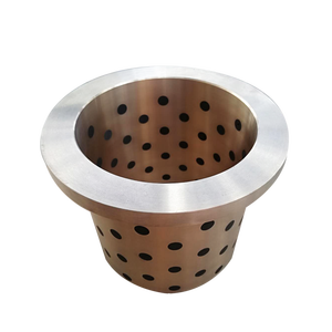 Palier centrifuge en métal de sable de douille en bronze adaptée aux besoins du client C90700 avec la douille de graphite - Product Image 5