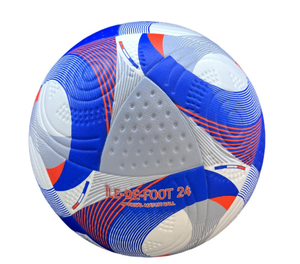Mesin cetak kustom kulit PU bola sepak dewasa desain baru sepak bola bola kulit PU bahan TPU resmi termal dijahit - Product Image 2