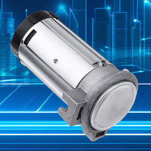 C-FARBIN แตรลม12V/24V 150db รถไฟเป่าลมเสียงดังสุด18นิ้วโครเมี่ยมสังกะสีแบบเดี่ยว - Product Image 2