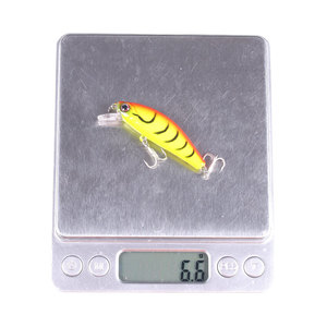 6.6g de leurre de poisson bionique réaliste appât de pêche méné pour les poissons prédateurs comme le poisson mandarin, la perche, le cultivateur à bouche supérieure - Product Image 4