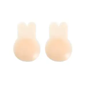 Fabricants de soutiens-gorge de levage couvre-mamelon en silicone lapin en gros