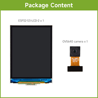 Carte de développement ESP32-S3-LCD-2 Waveshare avec écran 2 pouces 240*320 pixels, processeur double cœur LX7 32 bits, compatible Wi-Fi pour A958