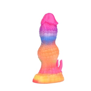 Juguete Sexual para Parejas, Personalizable OEM, Colorido, Luminoso, con Forma de Animal, Simulador de Pene, Vagina, Masturbación, Vibrador - Product Image 3