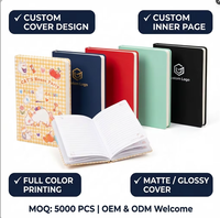 Mini A6 mignon chat couvert journal cahier Journal pour enfants organisateur à couverture rigide avec fil couture reliure revêtement en caoutchouc