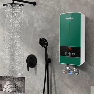 Kitchen Sink 3500-5500W Touch <b>Control</b> Smart Instant Electric <b>Shower</b> Water Heater IPX4 Waterproof Stainless Steel Heating - Product Image 3