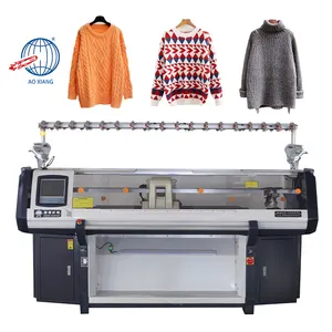 Home Textile Equipment Multifunctional Computerized Automatic Scarf Sweater Knitting Machine