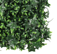 Plantes artificielles suspendues en plastique simulé décoration murale fausses feuilles et fleurs panneaux artificiels pour la décoration