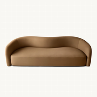 Modernes ONDE Luxus-Ecksofa-Set 3-Sitzer Maßgefertigte Massivholzbeine Stoff Esszimmer Wohnzimmer Schlafzimmer Möbel