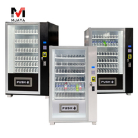 Máquina Expendedora Combinada de 10 Canales y 6 Cajones, Compatible con ADA, Personalizable para Snacks, Revistas, Cosméticos, Cuidado de la Piel y Compras