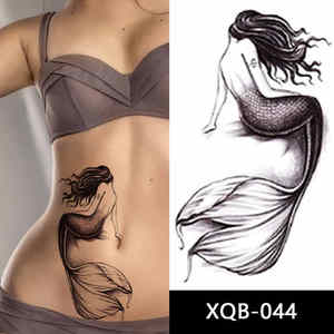 Tatuajes Temporales Realistas <span class=keywords><strong>de</strong></span> Calavera con Diseños Geométricos Atrevidos y Duraderos, Ideales para Festivales, Pegatinas <span class=keywords><strong>de</strong></span> Tatuaje para Media <span class=keywords><strong>Manga</strong></span> - Product Image 5