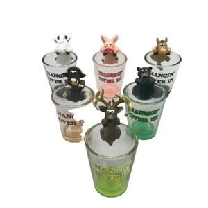 Gelas bening dekorasi hewan resin 3d kaca - Product Image 1