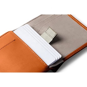Portefeuille fin pour homme en <span class=keywords><strong>cuir</strong></span> <span class=keywords><strong>italien</strong></span> de haute qualité, fabriqué en <span class=keywords><strong>cuir</strong></span> véritable vintage - Product Image 4