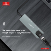 Hub USB C 5 en 1 Earldom avec ports USB 3.0 4K, 2 ports USB 2.0 Type A, PD 100W, Type C