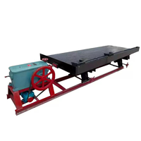 Table de secouage pour l'or 6S, table de concentration, séparateur gravimétrique pour la récupération à 98% de l'or fin, pour le traitement des minerais aurifères