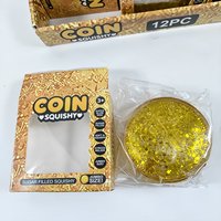 Jouet anti-stress Maltose Golden Dollar à presser, scintillant, à récupération lente, cadeau