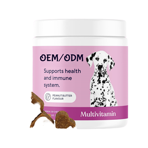 Suplemento Vitamínico Natural para Mascotas con Logotipo Privado Personalizado OEM, Golosinas Masticables Suaves Multivitamínicas para Perros y Gatos, Favorecen la Salud General - Product Image 1