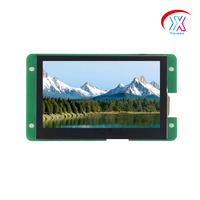 Pantalla Serial de 4.3 Pulgadas, Pantalla Táctil de 4.3 Pulgadas 800*480, Módulo de Pantalla HMI de Código Abierto con UART, TTL/RS485/RS232/CAN Bus