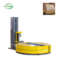 Machine d'emballage semi-automatique électrique pour film plastique extensible avec moteur