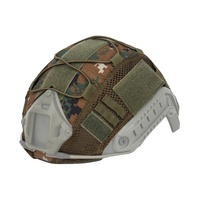 Housse de casque tactique personnalisée FAST en maille camouflage, accessoire d'entraînement