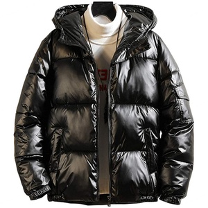 Chaqueta Acolchada con Capucha, Brillante y Térmica, de Poliéster, con Logotipo Personalizado al por Mayor, Unisex, para Hombre y Mujer, Tallas Grandes - Product Image 1