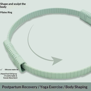 <span class=keywords><strong>Anneau</strong></span> de <span class=keywords><strong>Pilates</strong></span> en silicone avec noyau en fibre de verre pour <span class=keywords><strong>exercices</strong></span> de <span class=keywords><strong>cuisses</strong></span> et de gaines - Product Image 4