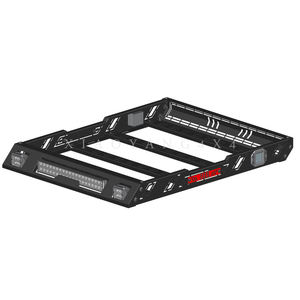 Canasta de Carga para Techo con Luz LED 4X4, Barra Antivuelco Deportiva de Acero para Camioneta, para Ford Ranger, Isuzu Dmax, Toyota Hilux 2015-2021 - Product Image 4