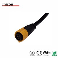 Vente directe usine – Connecteur étanche M19 à fixation rapide pour panneau, 3 broches mâle-femelle, prise d'alimentation LED haute performance