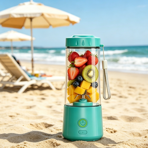Licuadora Portátil para Exteriores, Fácil de Transportar, Mezcladora Eléctrica de Frutas, Carga USB, para Picnic y Preparación Diaria de Bebidas - Product Image 4