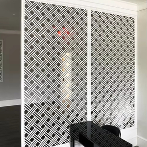 Pantalla de jardín decorativa de alta calidad Panel de pantalla cortada con láser para protección de construcción - Product Image 2