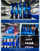 Display LED de Dupla Face, Display LED Cinético 3D para Uso Interno com SDK OEM para Aeroporto, Elevador, Shopping, Museu