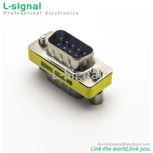 <span class=keywords><strong>RS232</strong></span> VGA DB9P <span class=keywords><strong>D</strong></span> <span class=keywords><strong>Sub</strong></span> 9Pin Đầu Nối Bộ Chuyển Đổi Nam Sang Nam Cho PC - Product Image 2