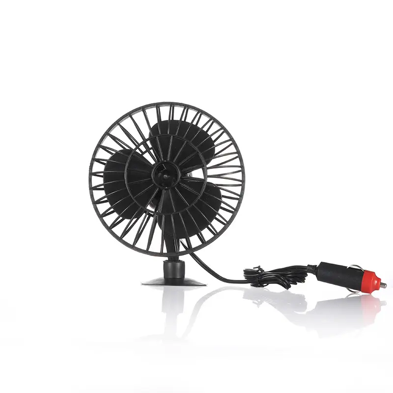Vantuz montaj tam plastik 4 inç salınan araba radyatörü hayranları Mini soğuk Fan araba için