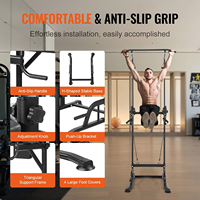 Station de dips fitness, Barres parallèles, Barres de traction, Barres de chin-up, Support de dips pour levée des jambes, Équipement de musculation à domicile