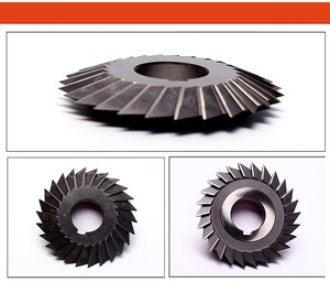 Fraise à disque indexable à trois faces en acier au tungstène - Product Image 5