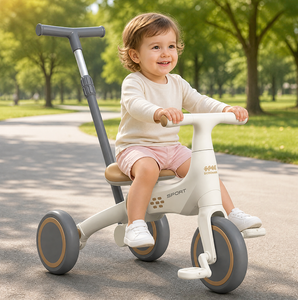 <span class=keywords><strong>Tricycle</strong></span> pour enfants, vélo d'équilibre, <span class=keywords><strong>tricycle</strong></span> à 3 roues pour bébés, avec poignée de poussée parentale pour les tout-petits - Product Image 1