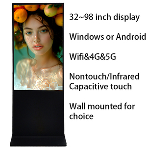 <span class=keywords><strong>65inch</strong></span> tầng thường vụ cảm ứng kiosk Totem với đứng bệ - Product Image 4