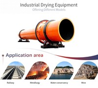 Hongxing brand rotary drum dryer for drying wood, sawdust, sand and mineral rock in China
