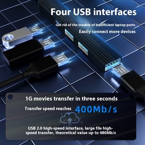 <span class=keywords><strong>TYPE</strong></span>-<span class=keywords><strong>C</strong></span>/<span class=keywords><strong>USB</strong></span> 2-in-1 giao diện Extender 4-<span class=keywords><strong>C</strong></span>ổng <span class=keywords><strong>USB</strong></span> Hub1-on-4 máy tính Splitter mở rộng <span class=keywords><strong>c</strong></span>ơ sở - Product Image 4