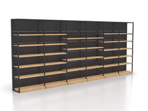 Хит продаж, односторонние коммерческие сверхпрочные плоские стеллажи для гондолы, супермаркет, магазин, супермаркет, магазин, хранение - Product Image 6