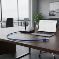 Venta Directa de Fábrica, Cable de Red CAT5E UTP con Longitud Personalizada OEM, Revestimiento de PVC, Certificado CE, para Uso en Telecomunicaciones y Computación