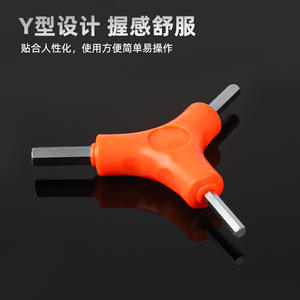 ประแจหกเหลี่ยมแบบ Y ขนาด 4 5 6 มม. เกรดอุตสาหกรรม เหล็กกล้าคาร์บอนปานกลาง ประแจอัลเลนสามง่าม - Product Image 5