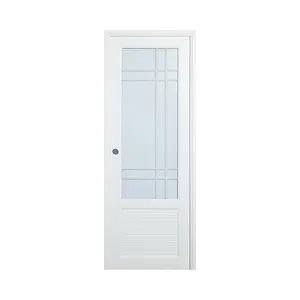 Hot Selling Waterproof Doors Casement Pvc Door For Bathroom