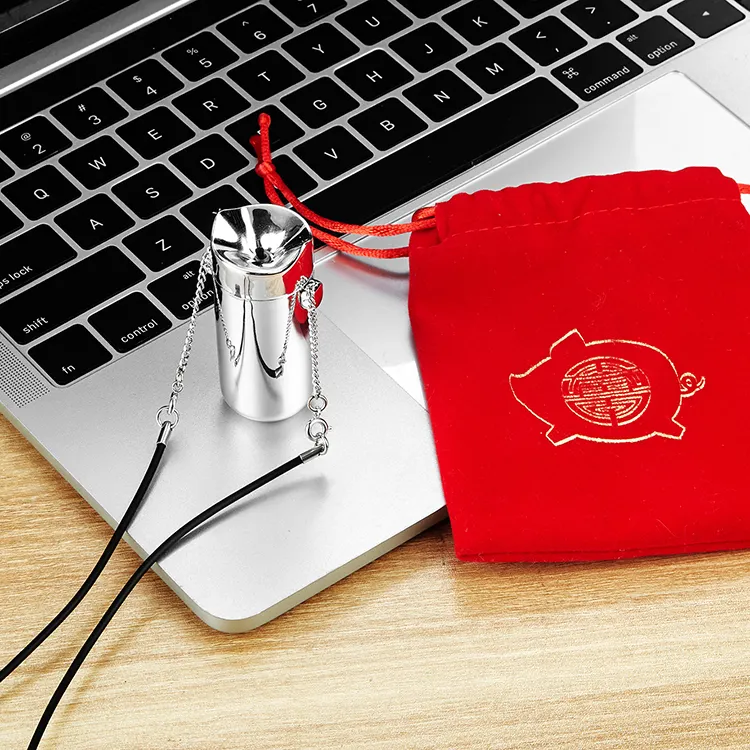 Оптовая продажа отрицательных ионов мини ожерелье персональный USB ионизатор очиститель воздуха бизнес подарочный набор
