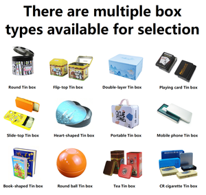 Nhà Máy Tùy Chỉnh In Sắt Tinplate Khác Nhau Loại Giáng Sinh Hộp Thiếc Set Vòng Quà Tặng Hộp Giáng Sinh Đảng Trang Trí Nội Thất Đồ Ăn Nhẹ Bộ Quà Tặng - Product Image 5