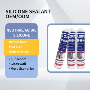 Scellant adhésif en <span class=keywords><strong>silicone</strong></span> neutre résistant aux intempéries pour portes, fenêtres, construction, murs extérieurs, blanc et noir - Product Image 3